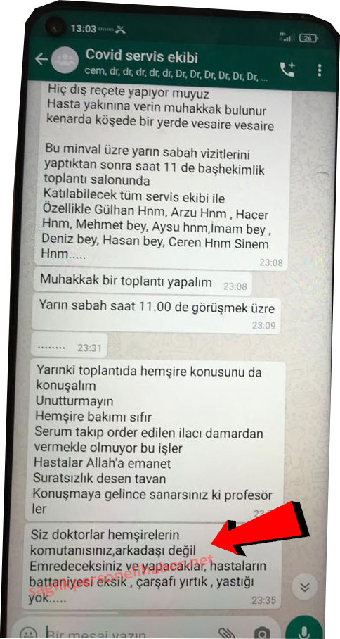Doktorlar Hemsirelerin Komutanidir Diyen Bashekim Ozur Dileyerek Istifasini Duyurdu