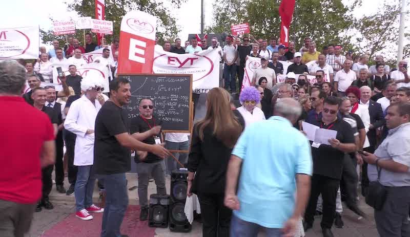 EYT'liler meydanlara indi: Ne lütuf ne de sadaka istedik, 1999 öncesi haklarımız neyse o