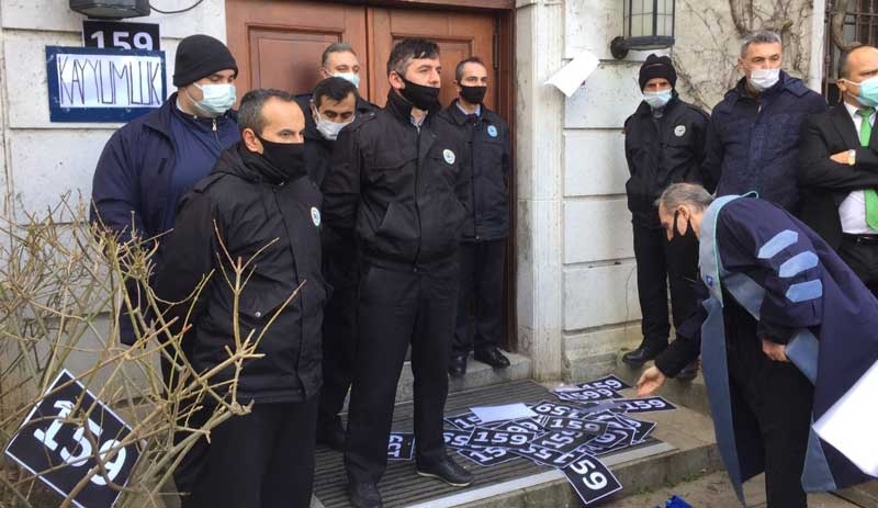 Boğaziçi akademisyenlerinden '159' eylemi