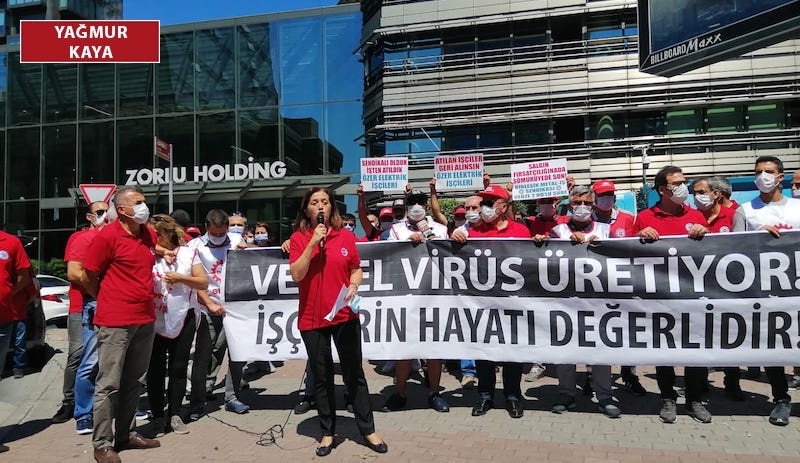 DİSK: İşçilerin hayatı buzdolabından değerlidir, Manisa'da üretime ara verilmeli