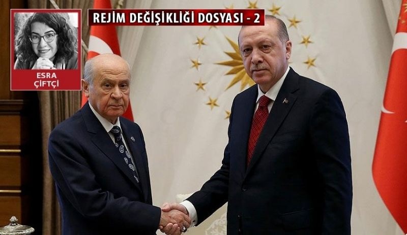 Tek adam rejimi Çöktürme Planı’nın devamıdır
