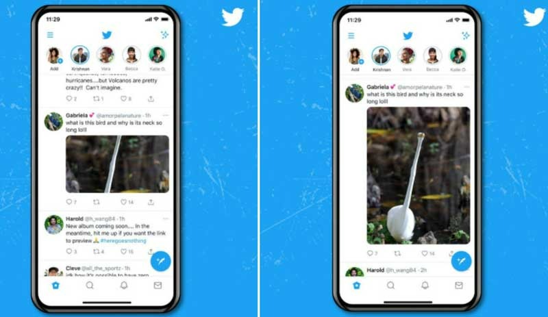 Twitter'a yeni güncelleme