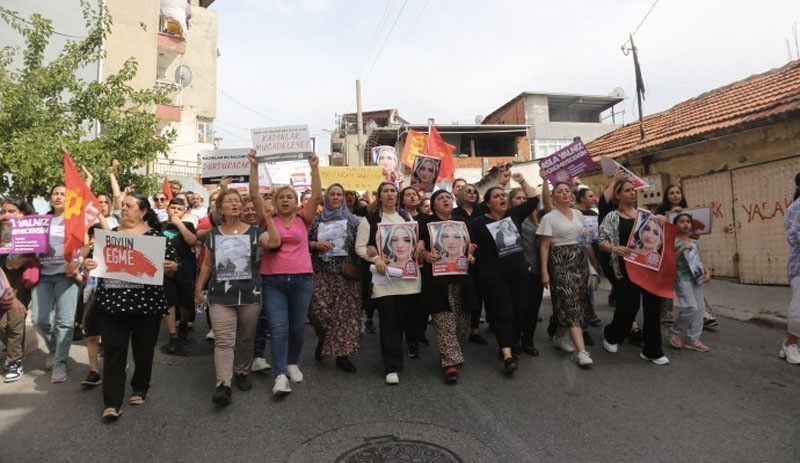 Kadınlar katledilen Cansu Geyik için yürüdü: Kadınlar bu karanlığın hesabını soracak