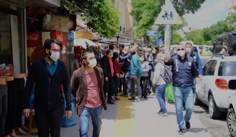 Ankara'daki sürgün protestosuna polis müdahalesi